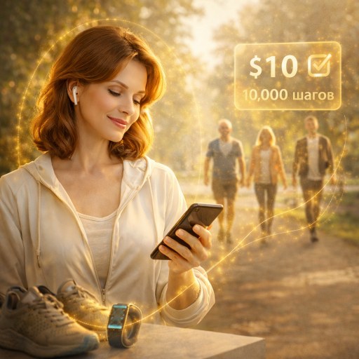 WHIEDA: $10 за 10 000 шагов — что это и кому доступно?