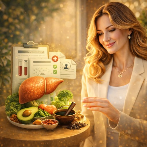 WHIEDA 45+: жировой гепатоз — анализы, питание и ТКМ