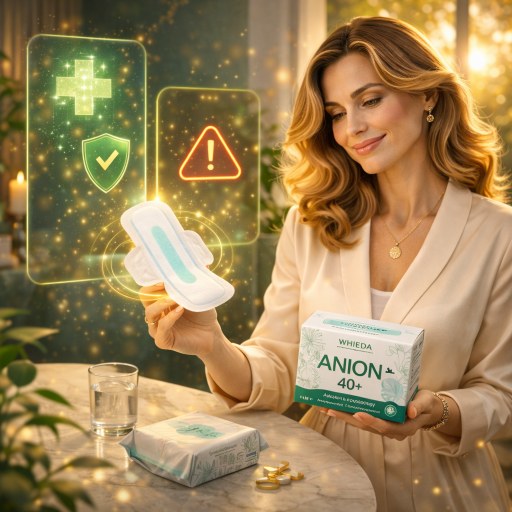 WHIEDA анионовые прокладки 40+ в 2026: мифы и безопасность