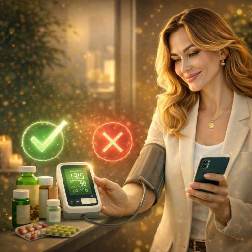 WHIEDA 45+: давление и гипертония — что можно, что нельзя