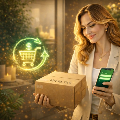 WHIEDA: регистрация и первый заказ — как не потерять кэшбэк