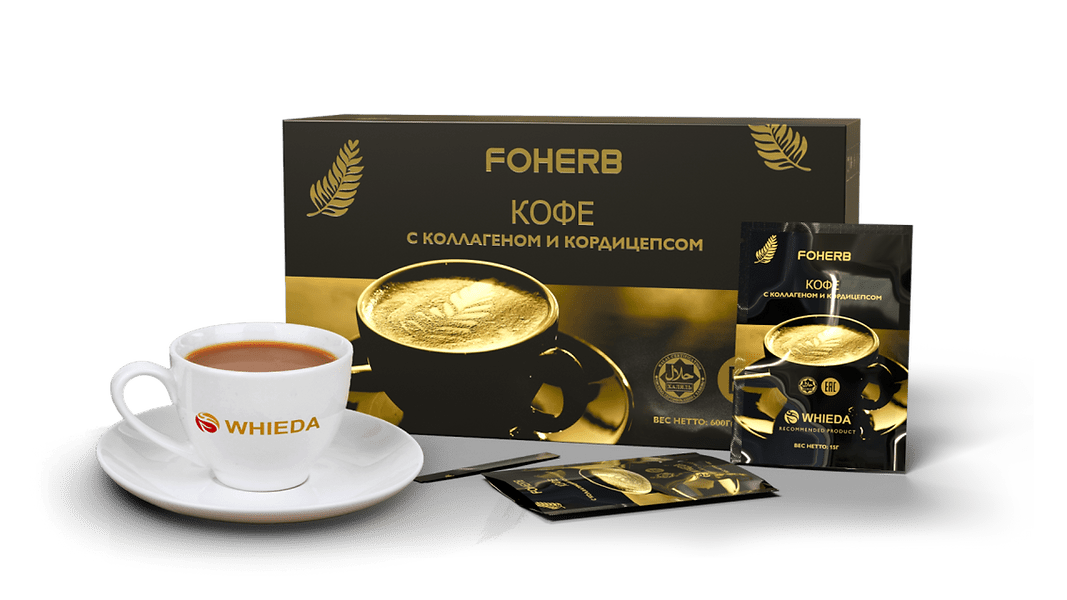 Кофейный напиток с кордицепсом и коллагеном