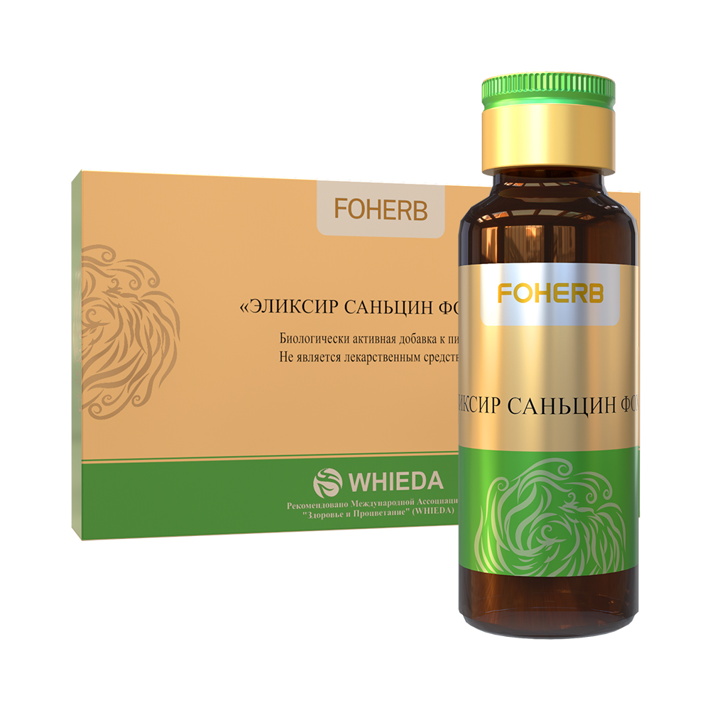 Эликсир Саньцин фохоу виеда комплексное очищение организма от токсинов